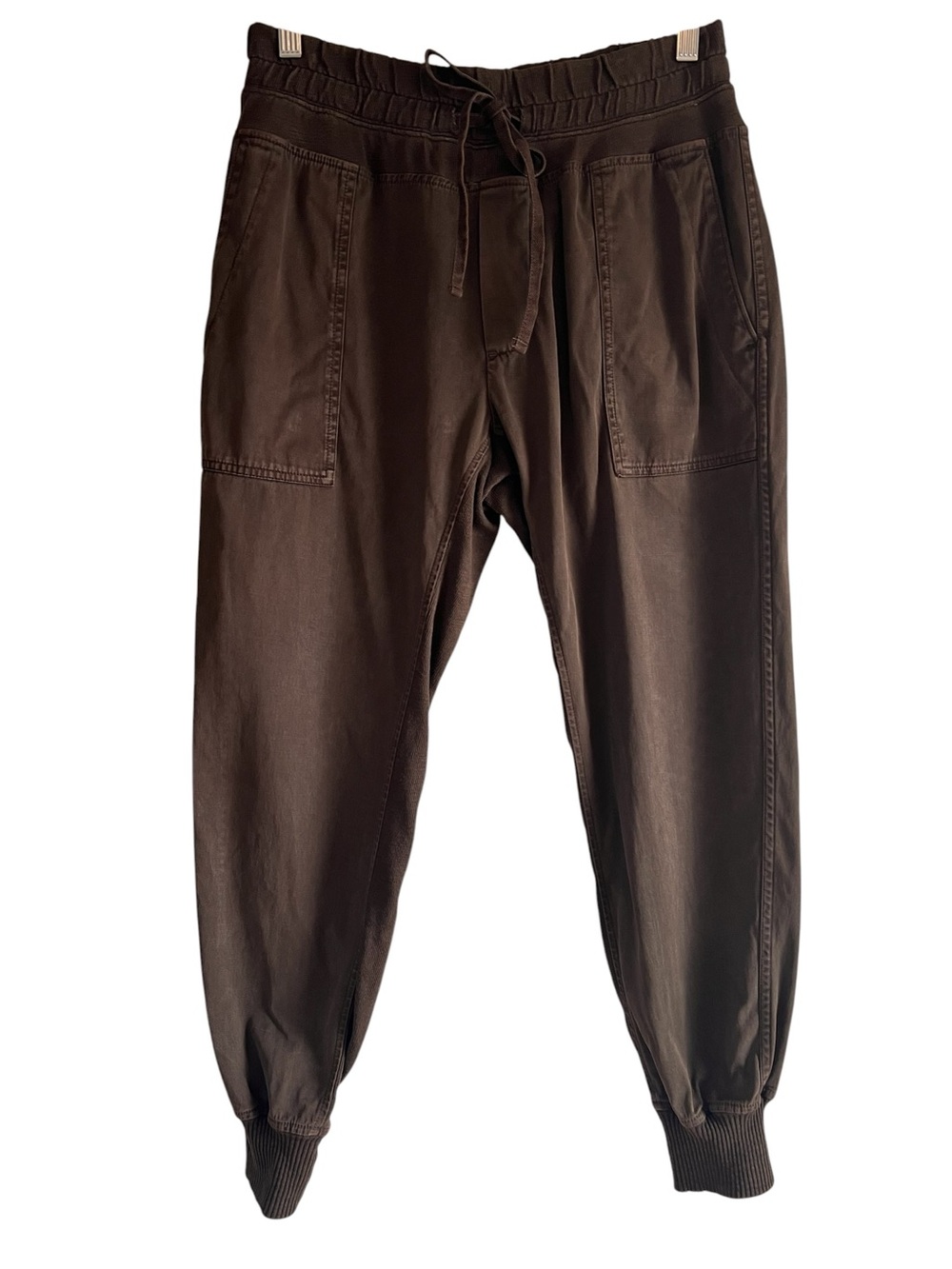 James Perse Mixed Media cuffed casual cotton jogger pants excellent condition - Picture 4 of 14